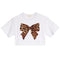 Leopard Bow Short Sleeve Tee - Denny's