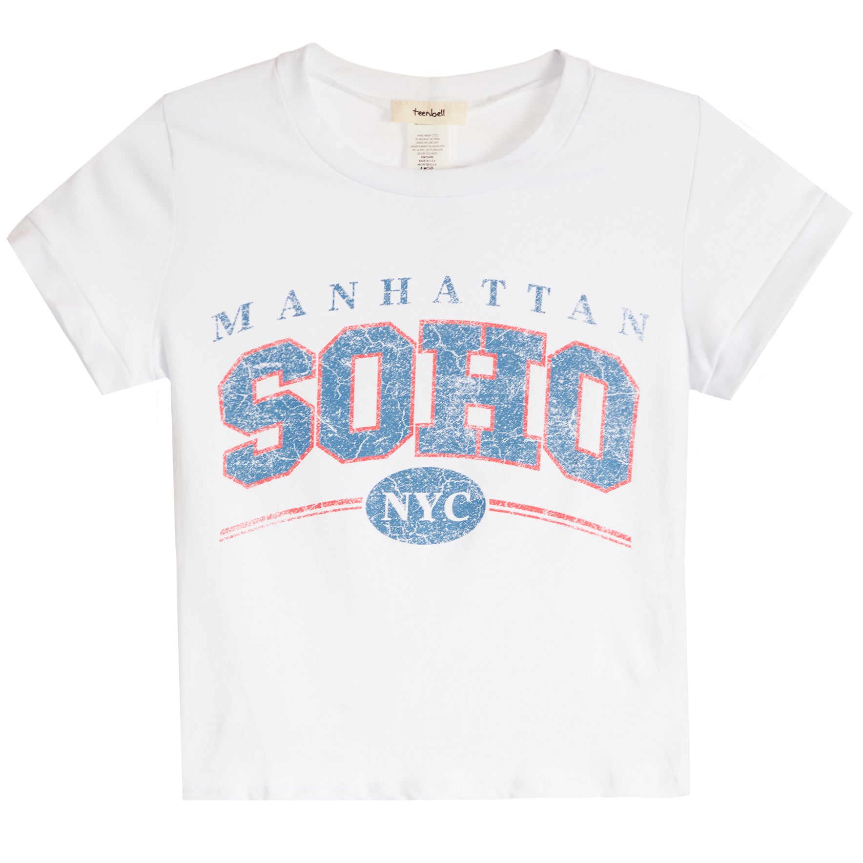 Manhattan Soho Short Sleeve Baby Tee - Denny's