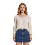 Crochet Trim Blouse
