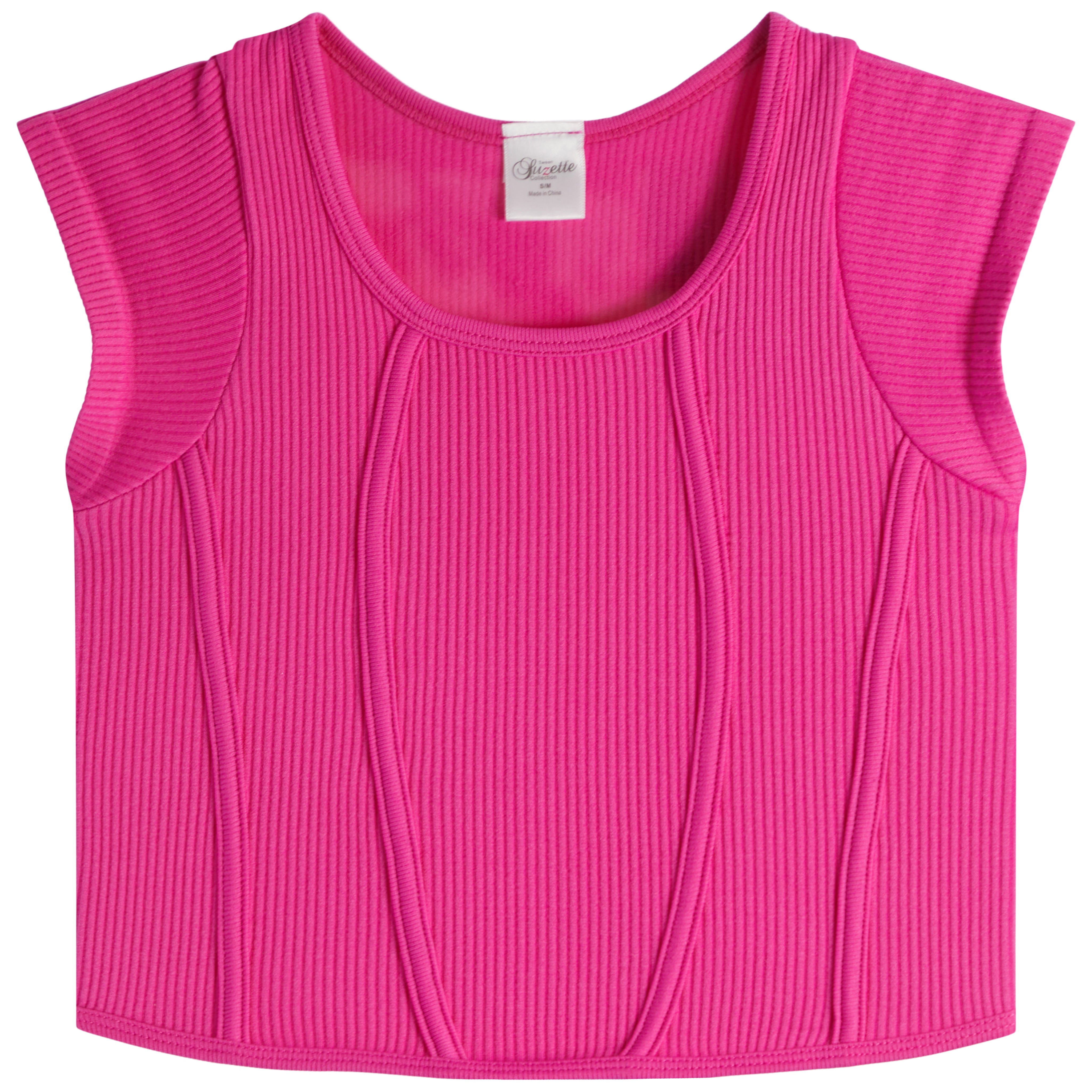 Ribbed Cap Sleeve - Denny's