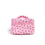Cherry Quilted Travel Cosmmetic Case - Denny's