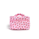 Cherry Quilted Travel Cosmmetic Case - Denny's