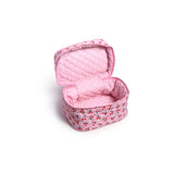 Cherry Quilted Travel Cosmmetic Case - Denny's