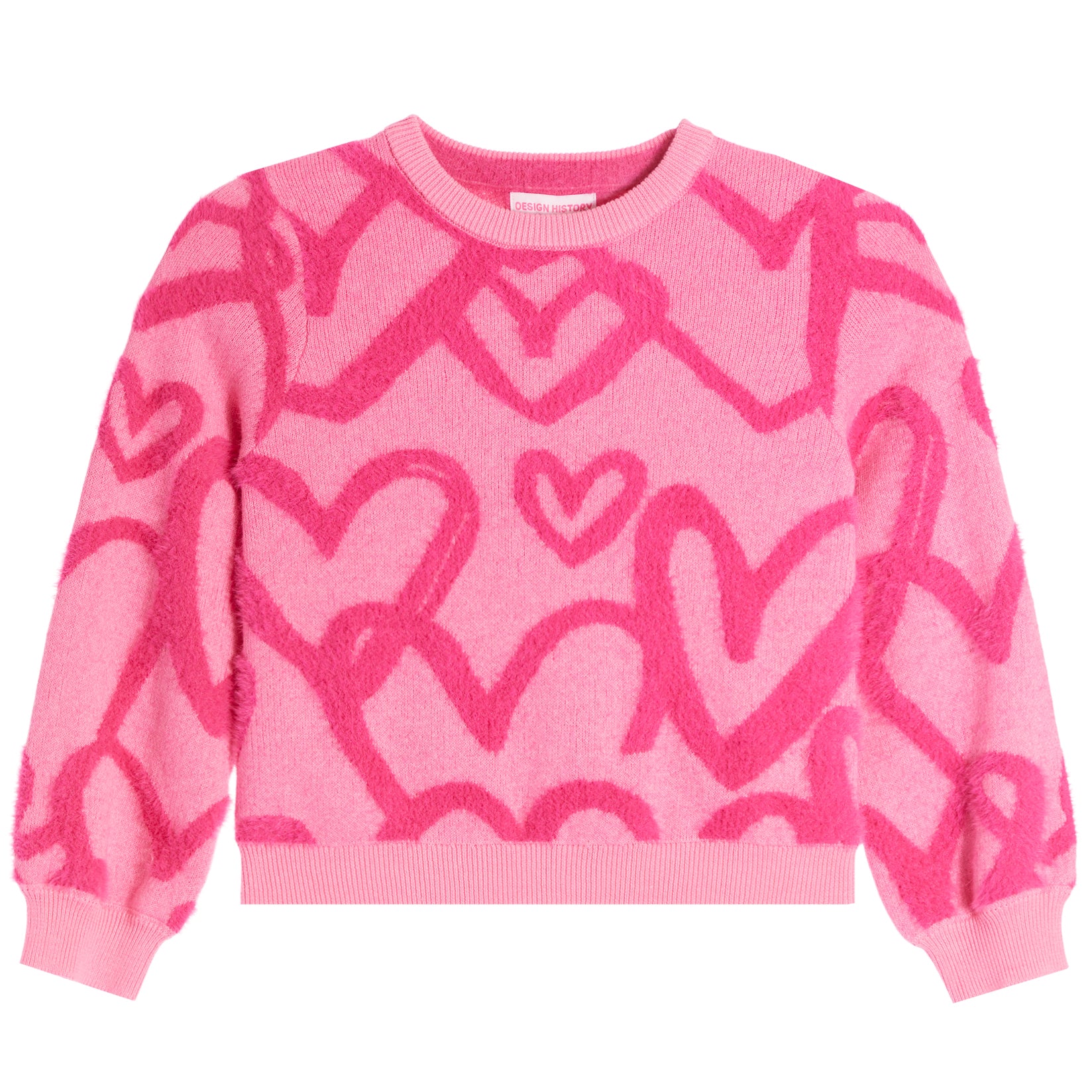 Allover Heart Sweater - Denny's