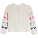 Allover Multi Heart Sweater - Denny's