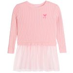 Pink Bow Long Sleeve Dress - Denny's