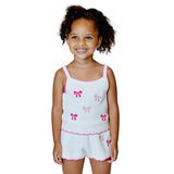 Allover Pink Bows Whipstitch Tank