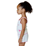 Allover Pink Bows Whipstitch Tank