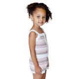 Multi Stripe Crochet Tank
