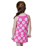 Daisy Crochet High Neck Tank