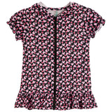 Tata Zip Up Coverup With Allover Hearts