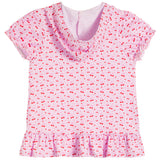 Tata Zip Up Allover Cherry Coverup