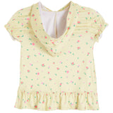 Tata Ditsy Floral Zip Coverup