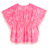 Wendy Pink Sugar Cover Up With Pom Poms