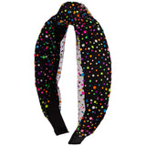 Jeweled Tulle Knot Headband - Denny's