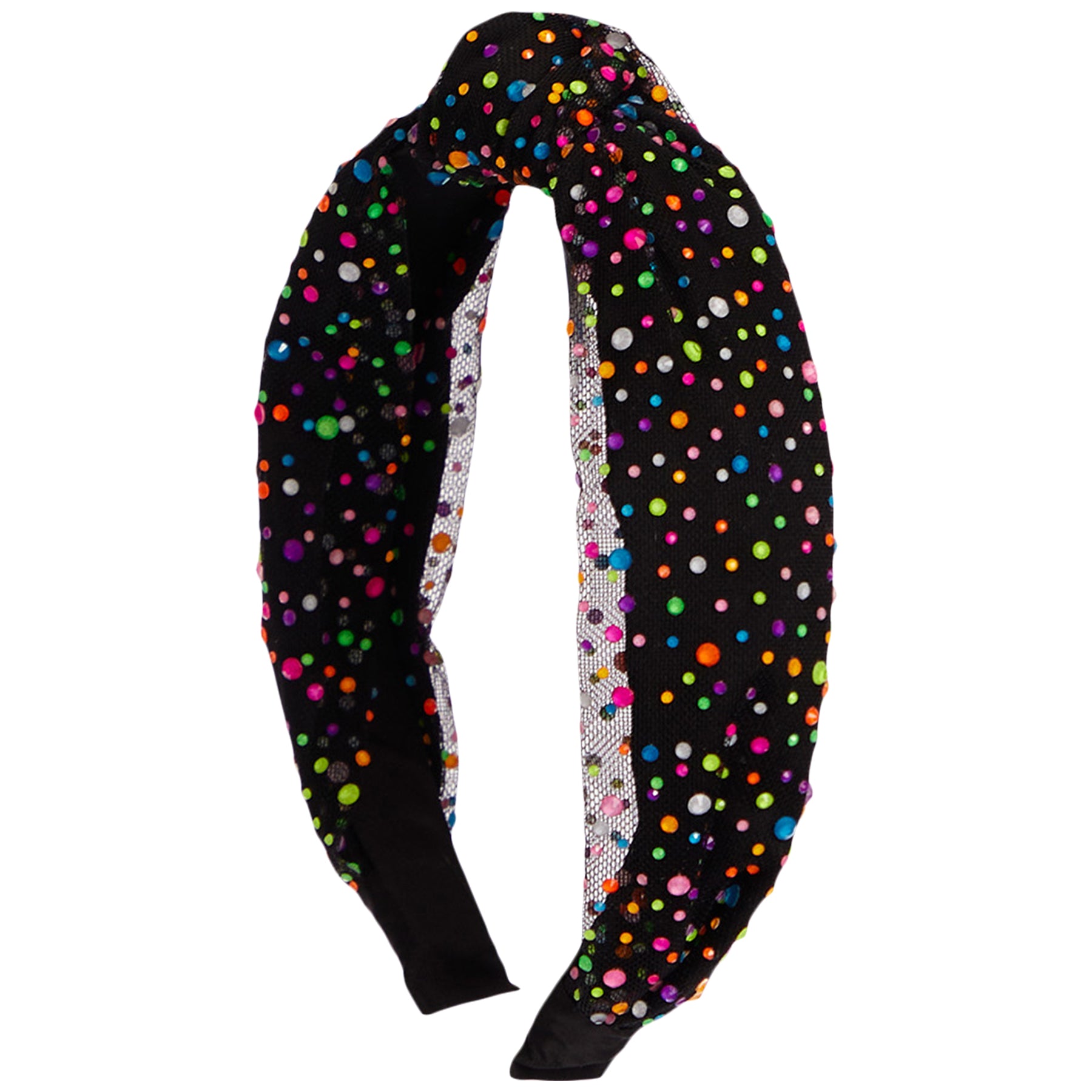 Jeweled Tulle Knot Headband - Denny's