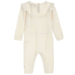 Ava Knit Pointelle Romper - Denny's