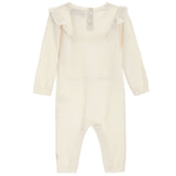Ava Knit Pointelle Romper - Denny's