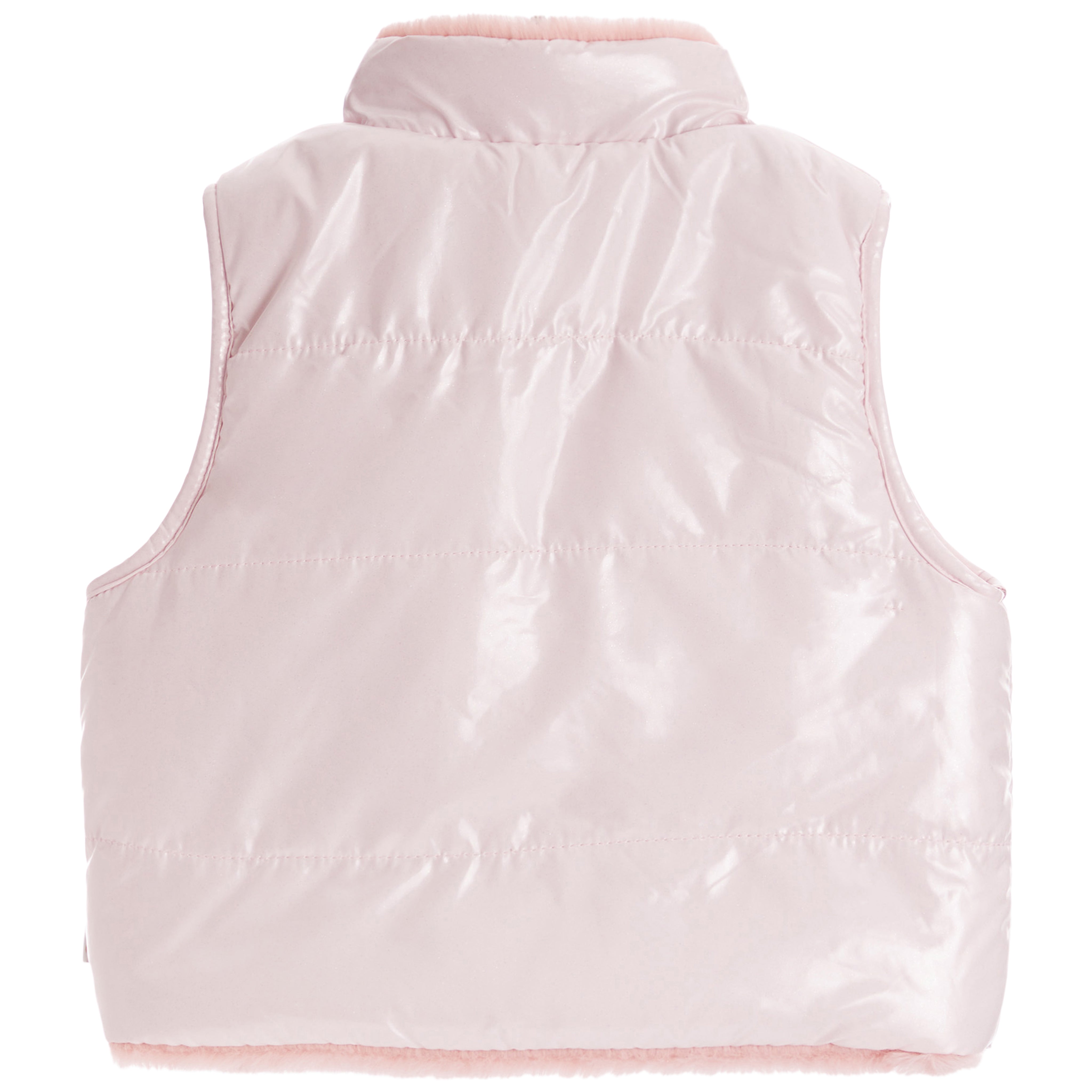 Reversible Faux Fur Vest - Denny's