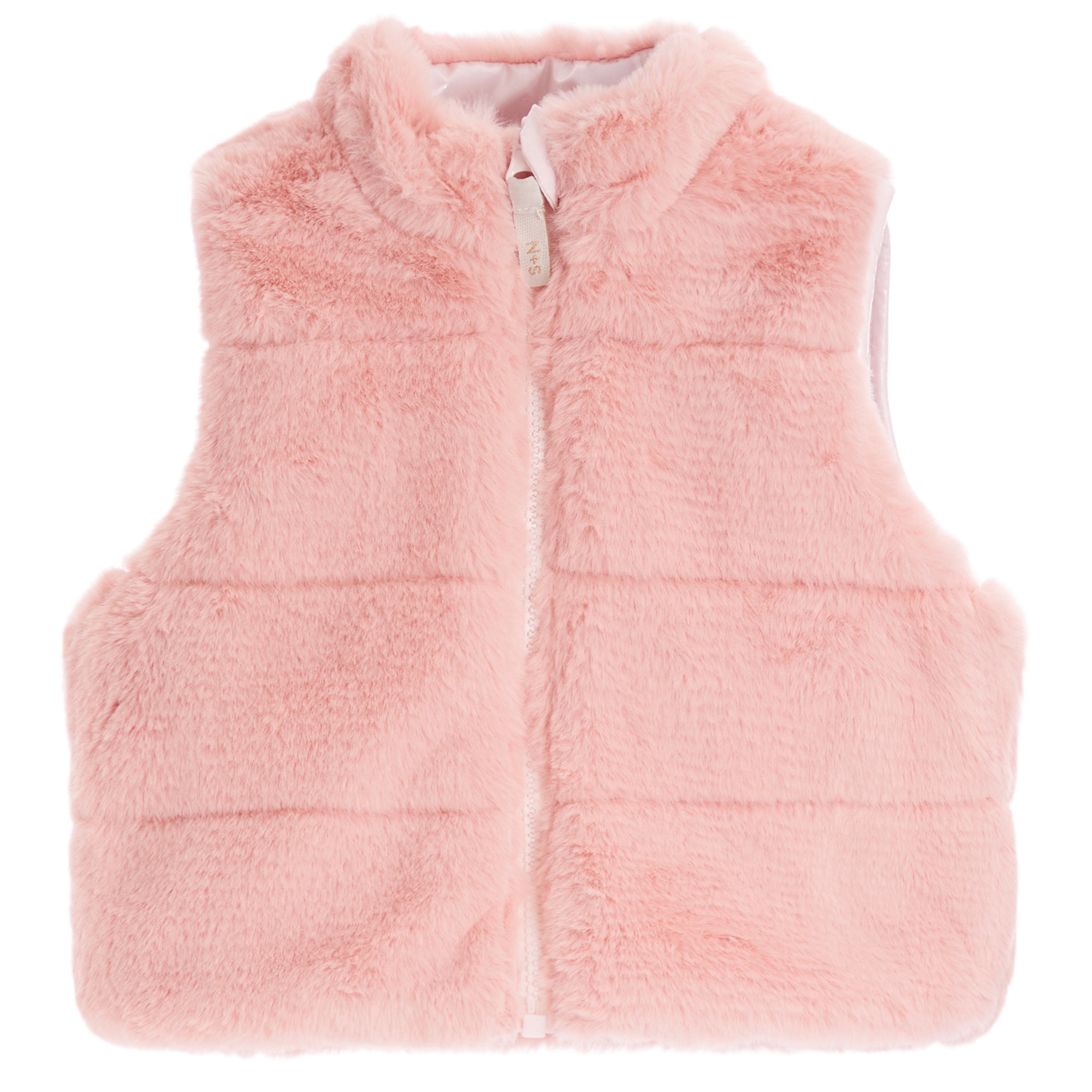 Reversible Faux Fur Vest - Denny's
