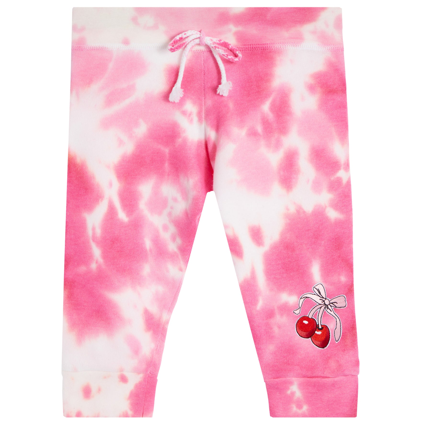 Bow Cherry Tie Dye Zip Jog Pant - Denny's