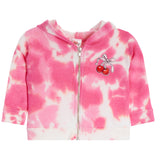 Bow Cherry Tie Dye Zip Hoodie - Denny's