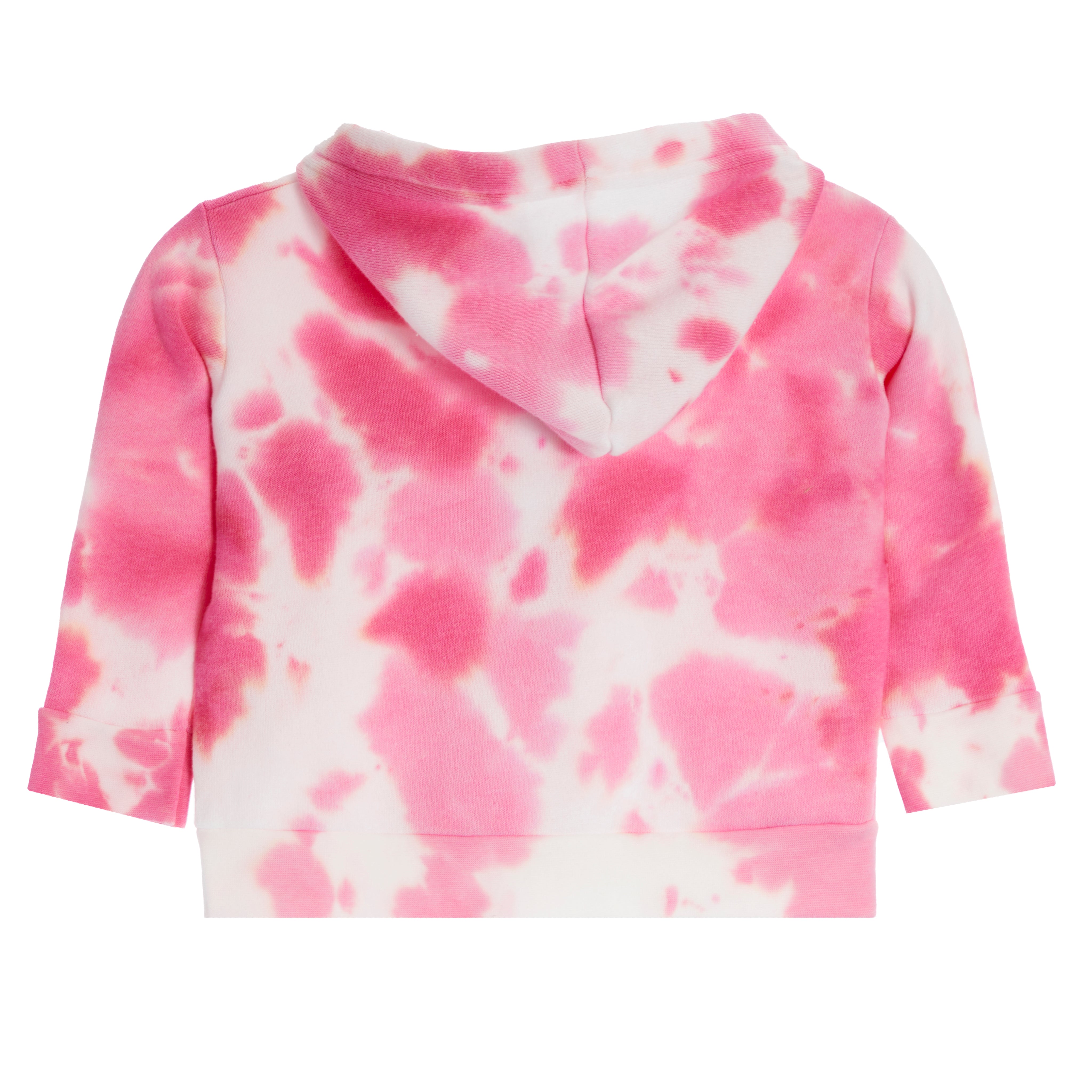 Bow Cherry Tie Dye Zip Hoodie - Denny's