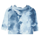 Chenille Smiley Tie Dye Zip Hoodie - Denny's