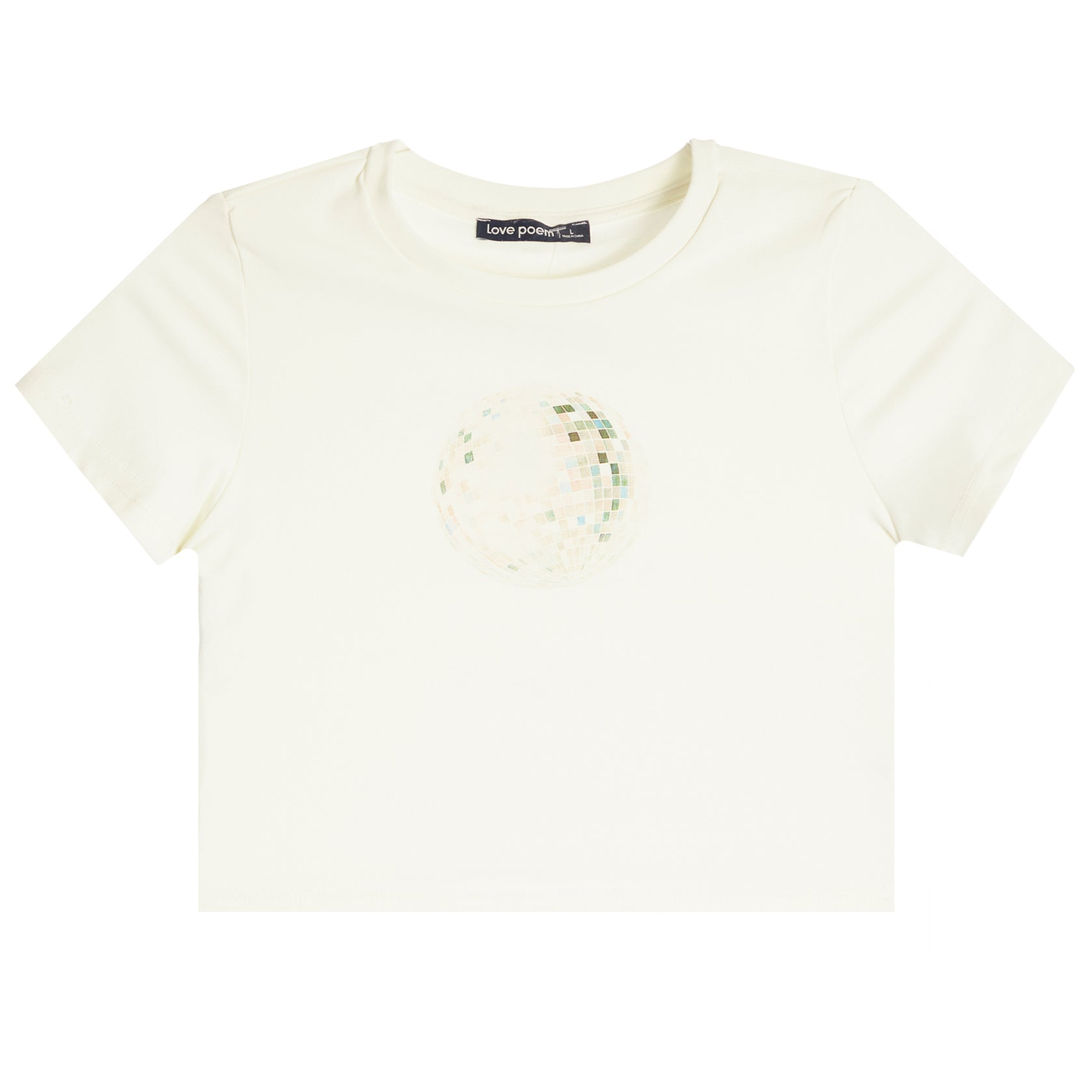 Disco Ball Baby Tee - Denny's