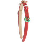 Thin Satin Christmas Charm Headband - Denny's