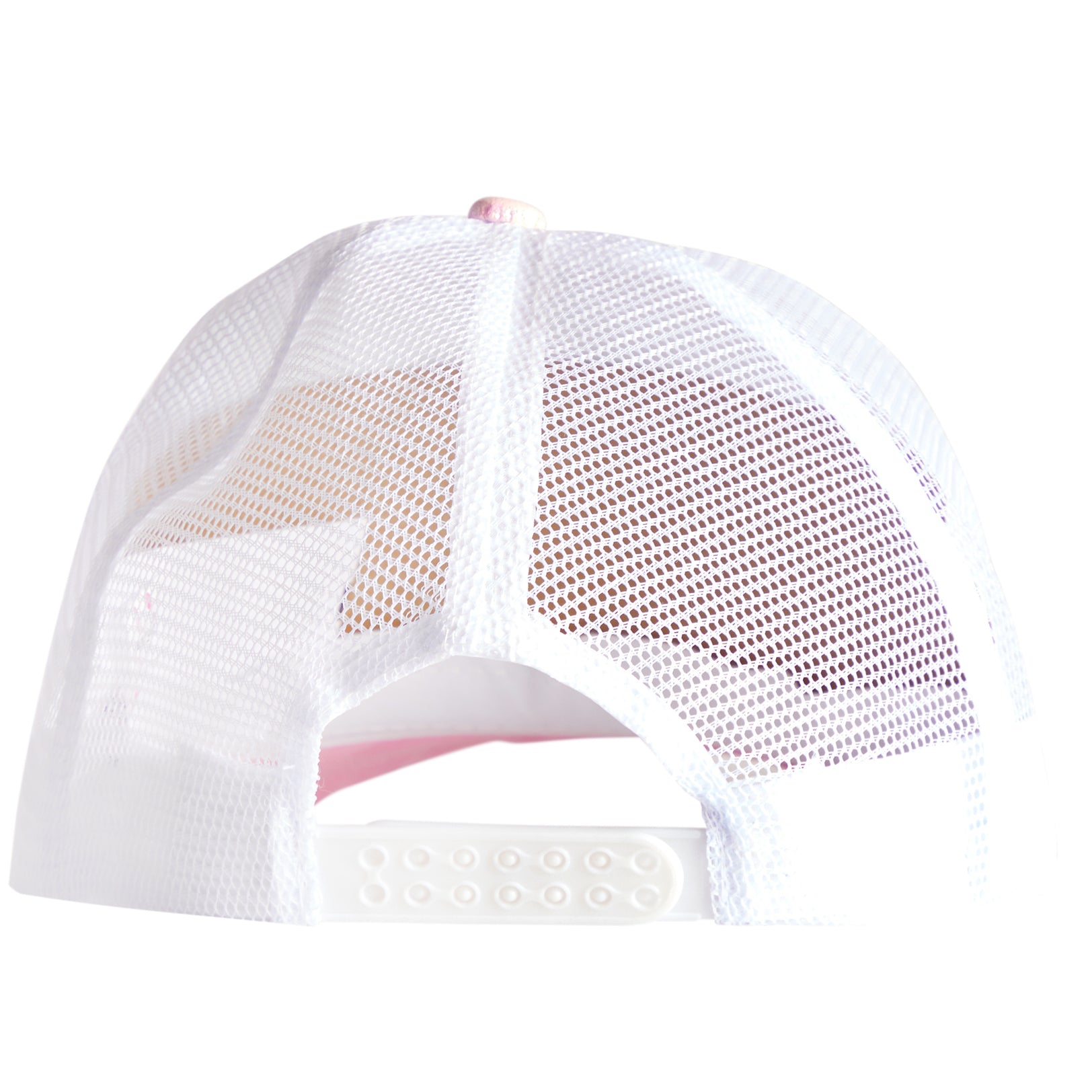 Crystallized Smiley Flower Shimmer Trucker Hat - Denny's