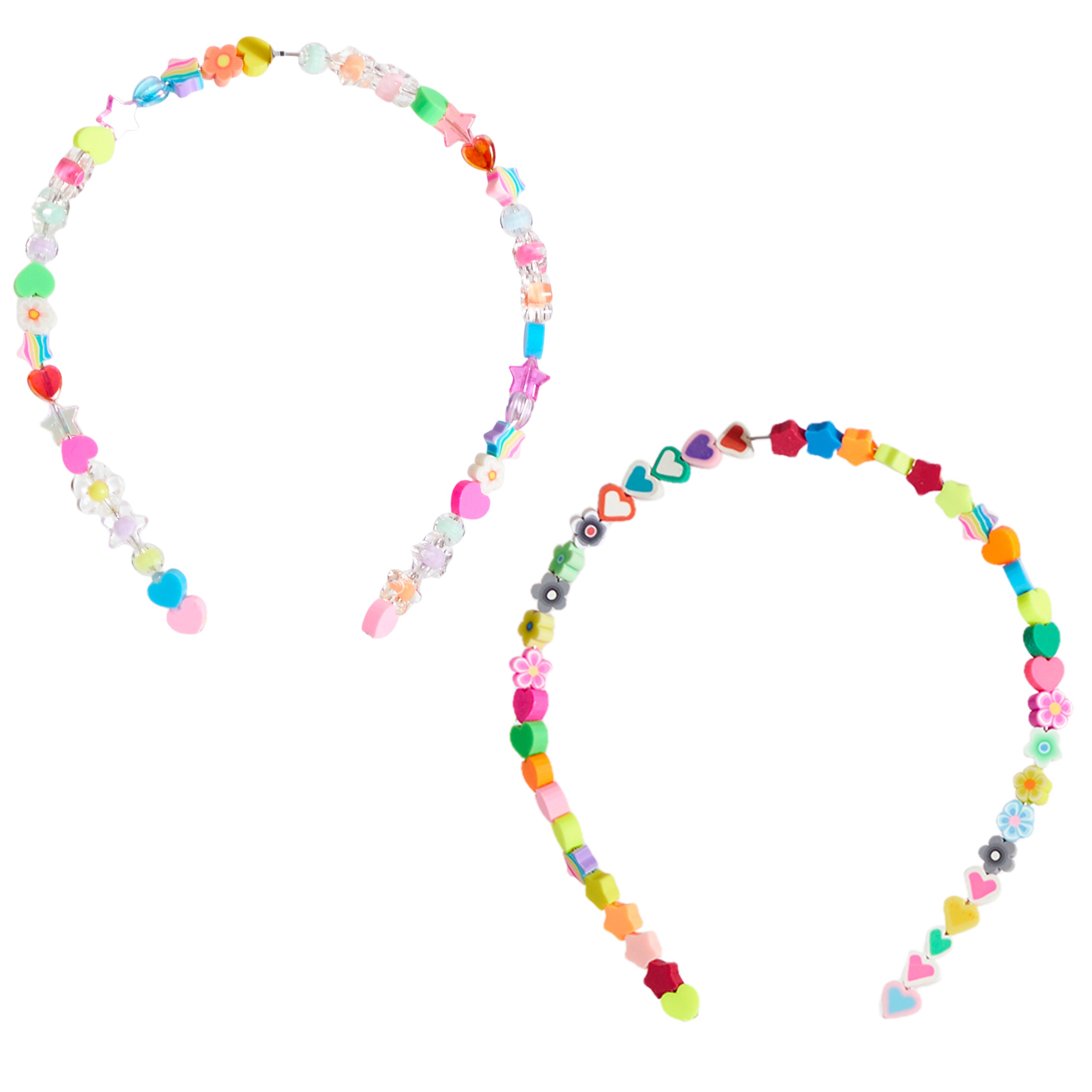 2pk Charm Bead Headbands - Denny's