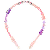 2pk Charm and Letter Bead Headbands