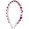 Thin Jeweled Heart Headband - Denny's
