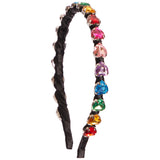 Thin Jeweled Heart Headband - Denny's