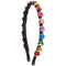 Thin Jeweled Heart Headband - Denny's