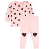 2pc Hearts Thermal Set