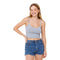 Lace Trim Ribbed Cami - Denny's