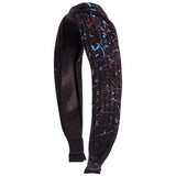 Splatter Top Knot Headband