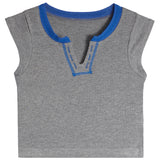 Contrast Stitching Henley - Denny's