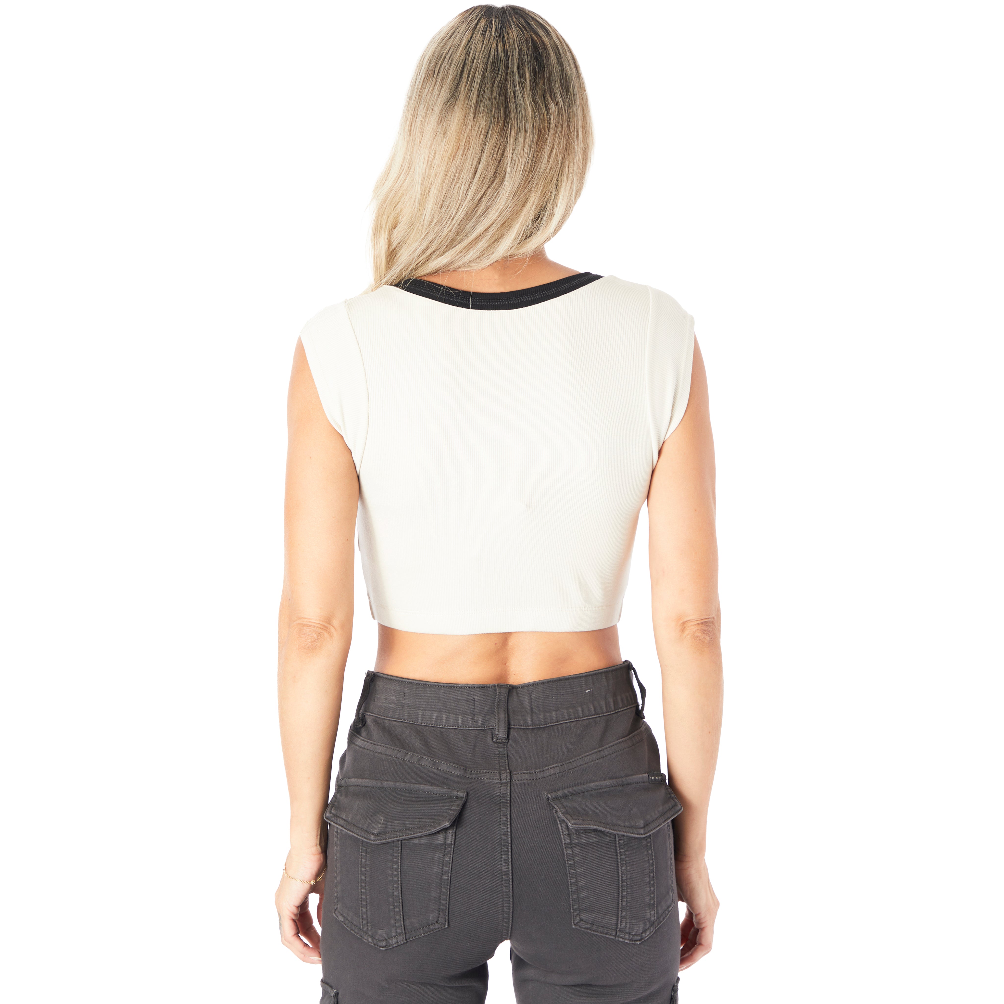 Contrast Stitching Henley - Denny's