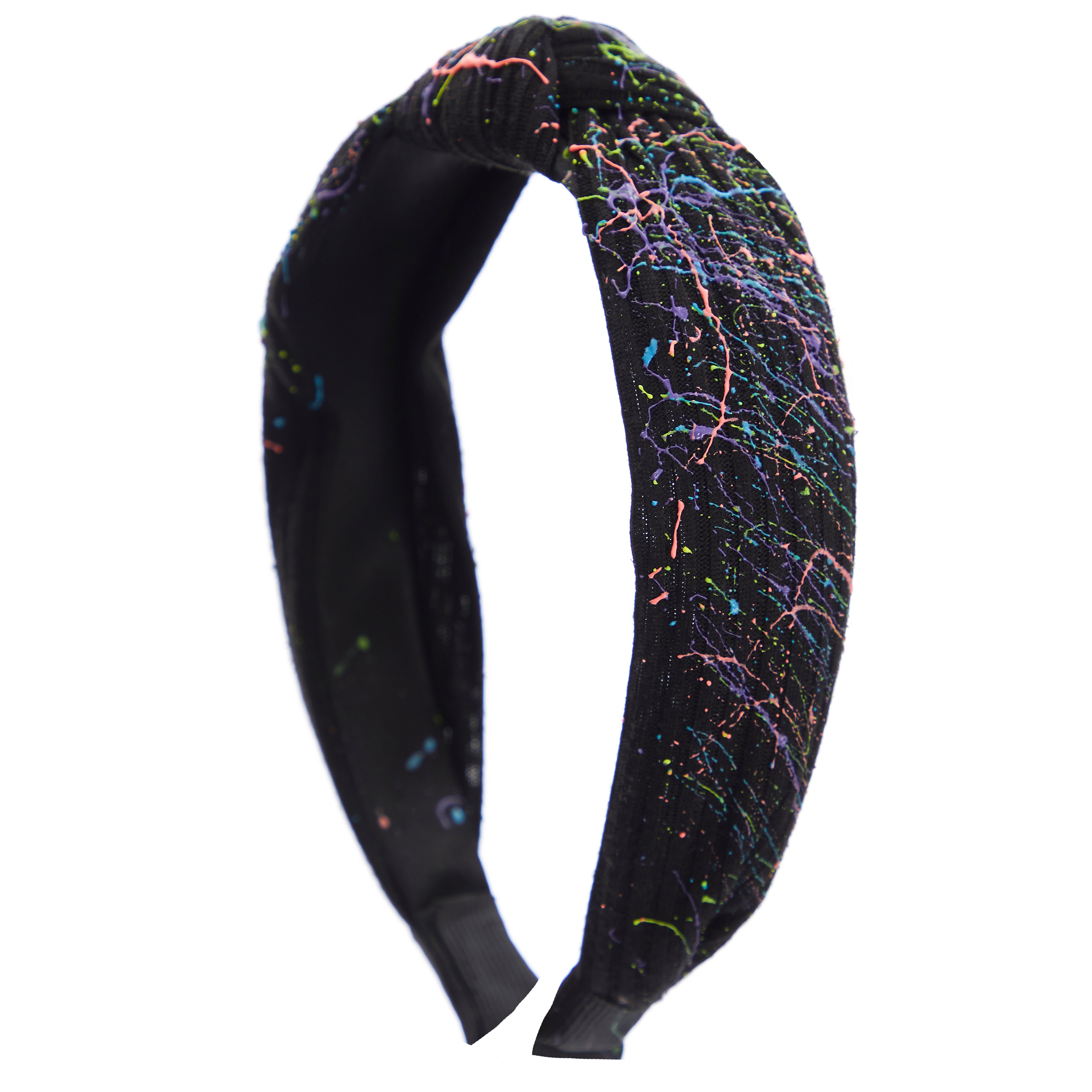 Neon Splatter Knot Headband - Denny's