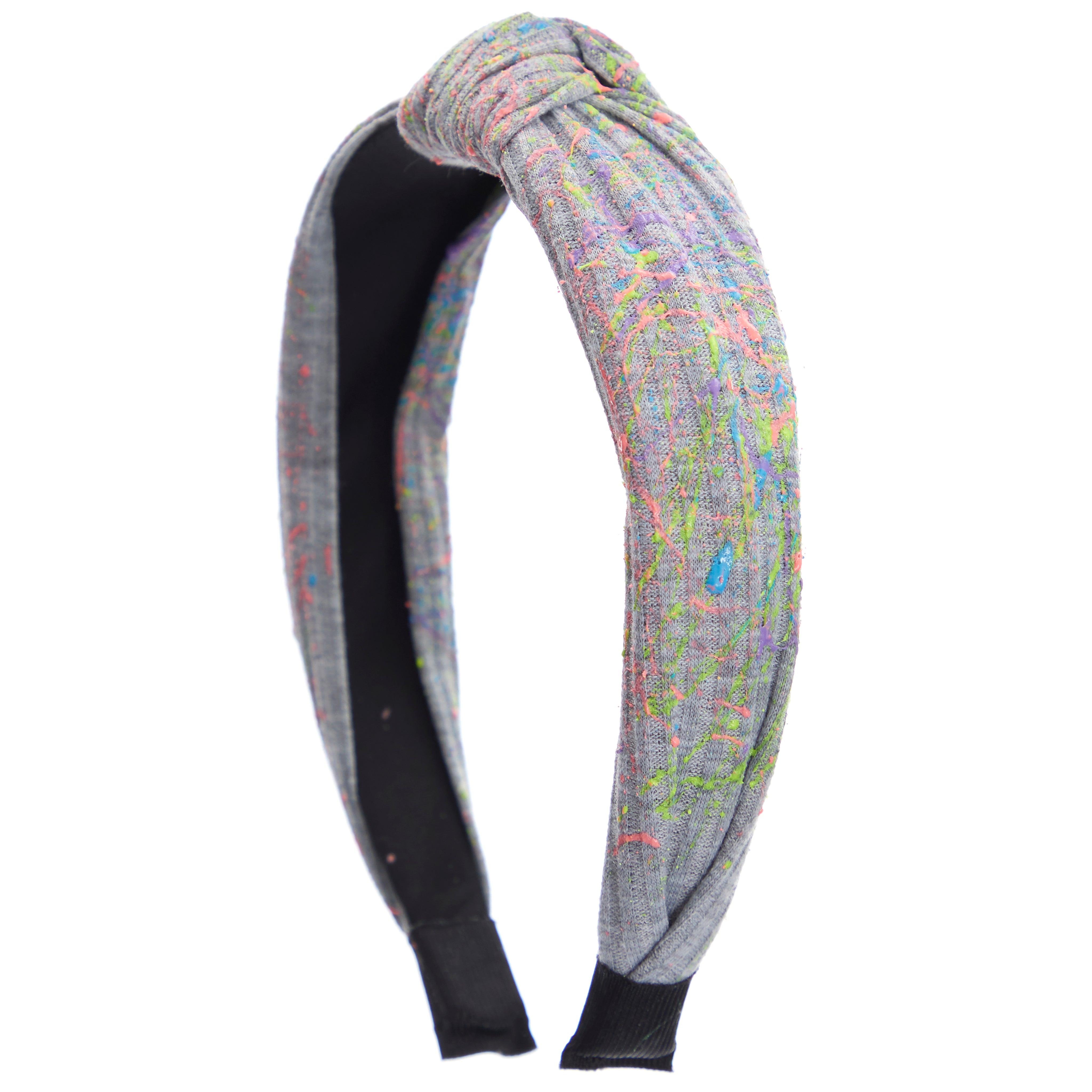 Neon Splatter Knot Headband - Denny's
