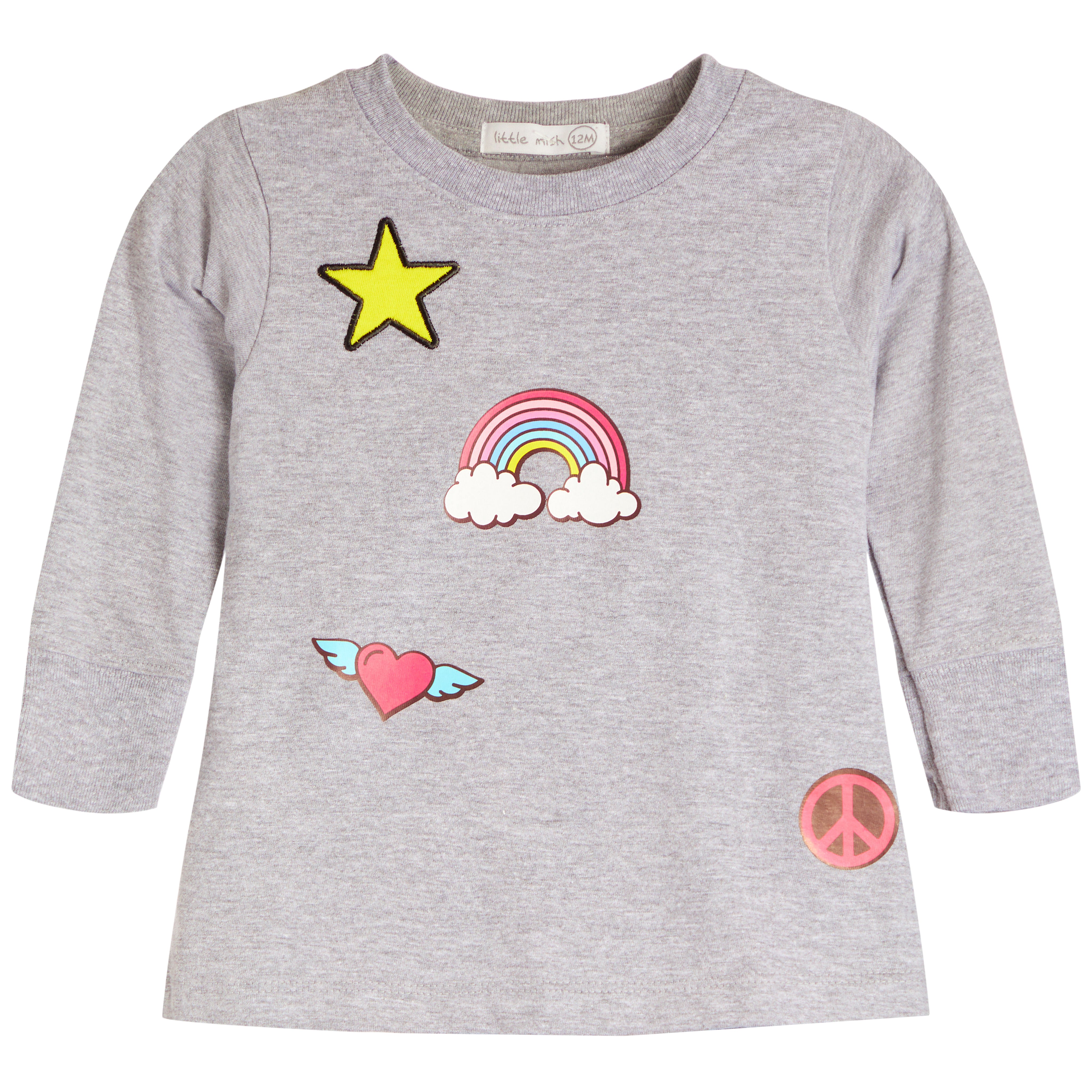 2pc Rainbow Patch Legging Set - Denny's