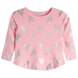 2pc Silver Hearts Thermal Set - Denny's