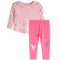2pc Silver Hearts Thermal Set - Denny's