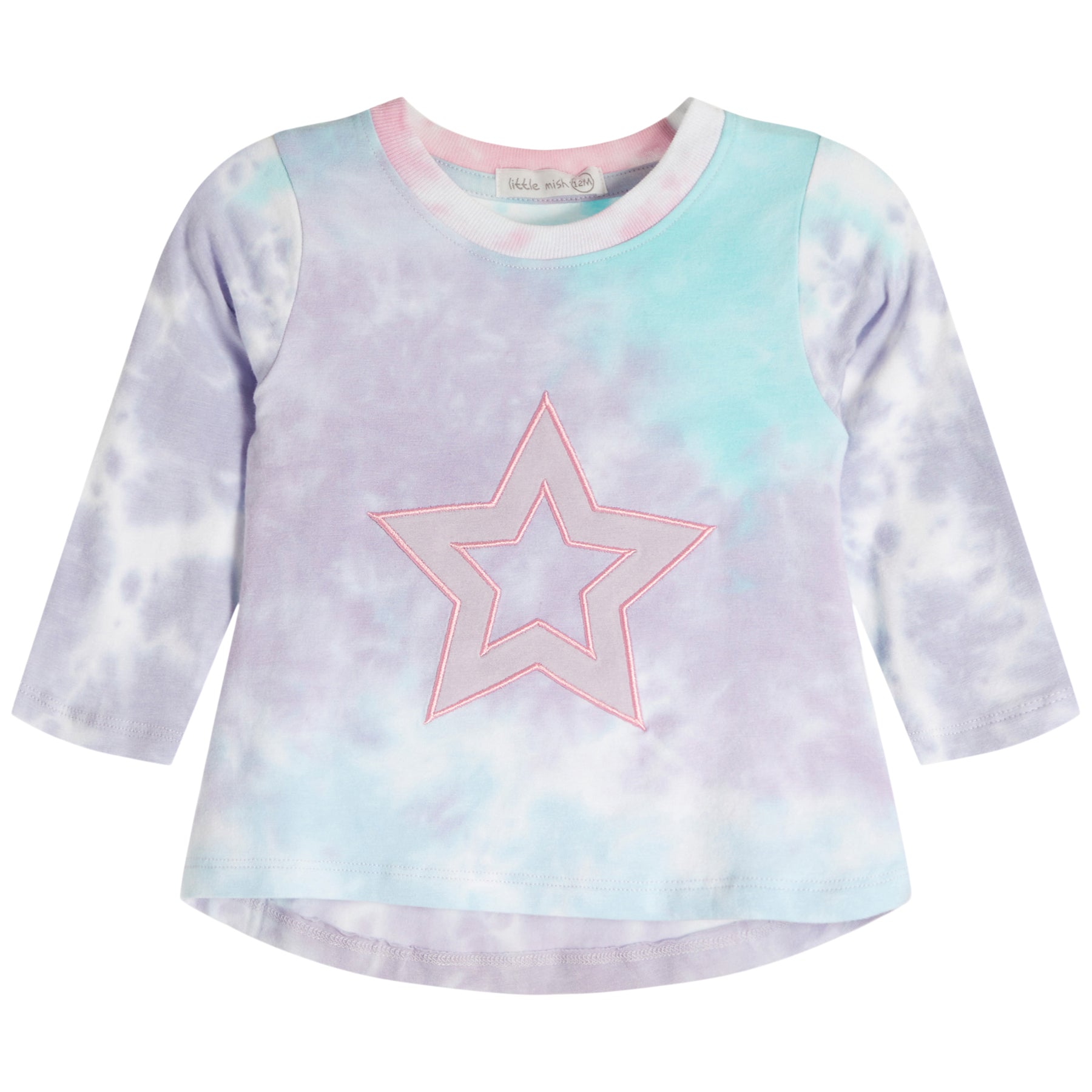 2pc Lilac Star Tie Dye Legging Set - Denny's
