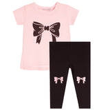 2pc Bow Legging Set