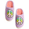 Peace Out Fuzzy Slippers - Denny's