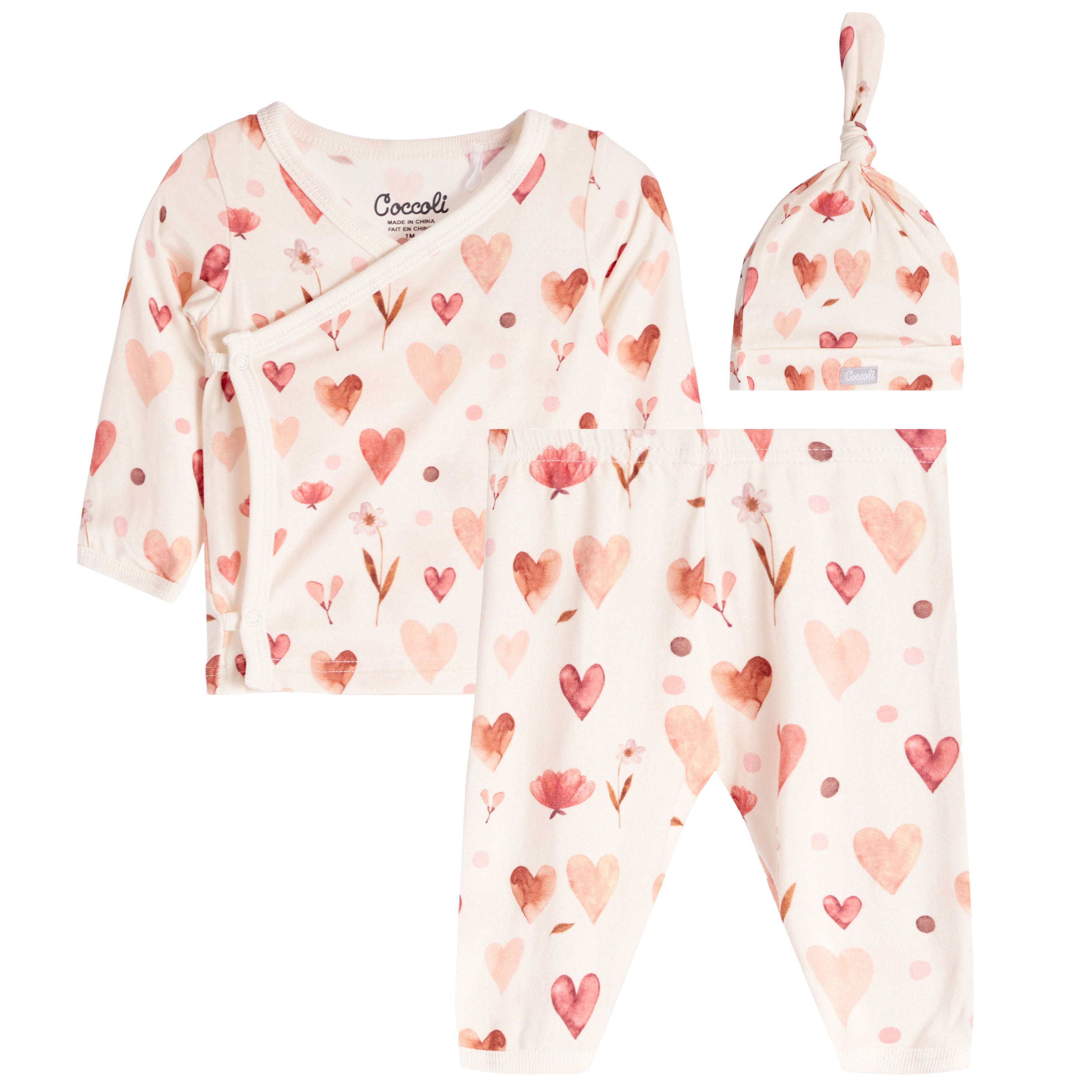 3pc Heart Take Home Set - Denny's